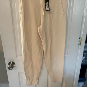Brand New Banana Republic Merino Wool Pants in Cream | Size XS